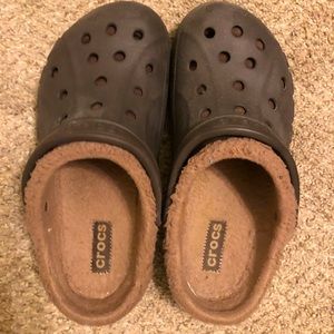 Brown Winter Crocs